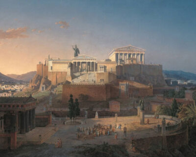 Bild Akropolis, Malerei