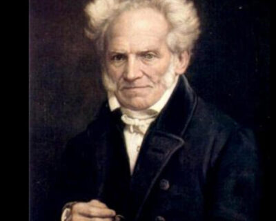 Portrait Malerei Schopenhauer
