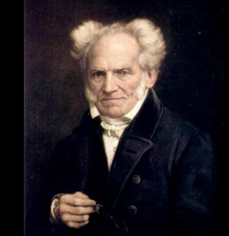 Portrait Malerei Schopenhauer